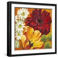 Joy Flowers-Jenaya Jackson-Framed Art Print