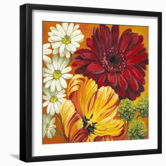 Joy Flowers-Jenaya Jackson-Framed Art Print