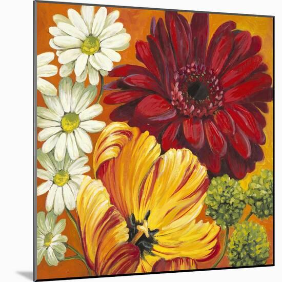 Joy Flowers-Jenaya Jackson-Mounted Art Print