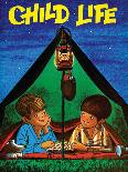Camping - Child Life-Joy Friedman-Stretched Canvas