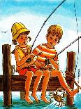 Crab Fishing - Jack and Jill, August 1969-Joy Friedman-Stretched Canvas