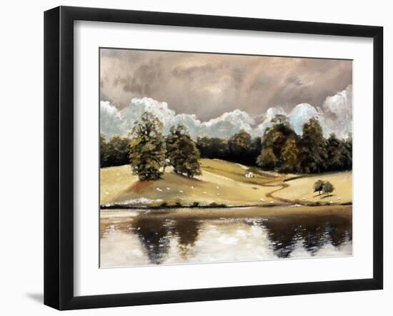 Joy of Light, Near Leeds Castle, 2010-Cruz Jurado Traverso-Framed Giclee Print