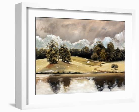 Joy of Light, Near Leeds Castle, 2010-Cruz Jurado Traverso-Framed Giclee Print