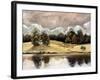 Joy of Light, Near Leeds Castle, 2010-Cruz Jurado Traverso-Framed Giclee Print