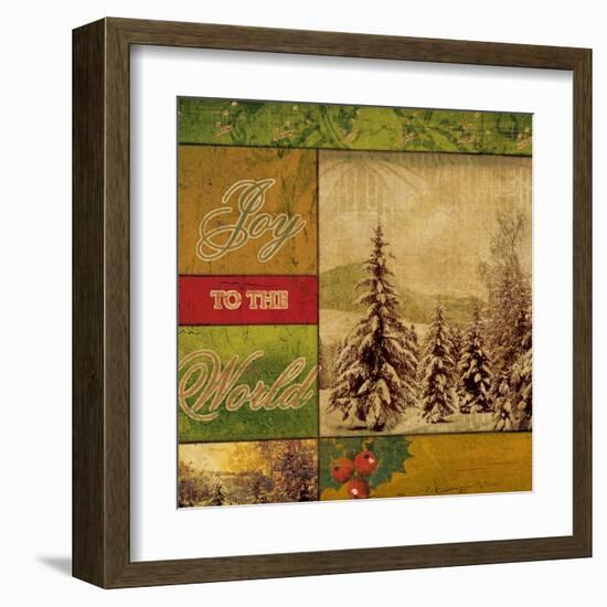 Joy to the World II-Artique Studio-Framed Art Print