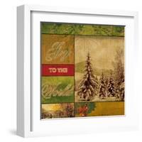 Joy to the World II-Artique Studio-Framed Art Print