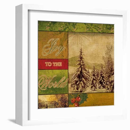 Joy to the World II-Artique Studio-Framed Art Print