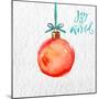 Joy to the World Ornament-Sara Elizabeth-Mounted Art Print