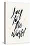 Joy to the World-Kubistika-Stretched Canvas
