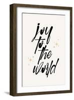 Joy to the World-Kubistika-Framed Giclee Print