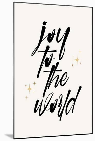 Joy to the World-Kubistika-Mounted Giclee Print