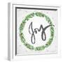 Joy Wreath-Anna Quach-Framed Art Print