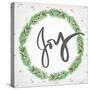 Joy Wreath-Anna Quach-Stretched Canvas