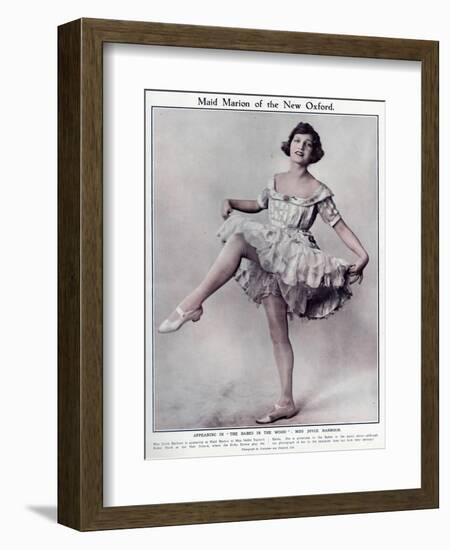 Joyce Barbour in 1922-null-Framed Art Print