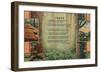 Joyce Kilmer Trees Poem, Forest-null-Framed Giclee Print