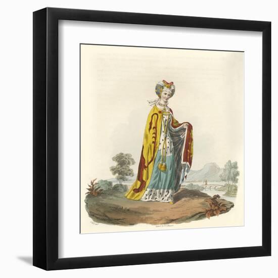 Joyce Lady Tiptoft-Charles Hamilton Smith-Framed Art Print