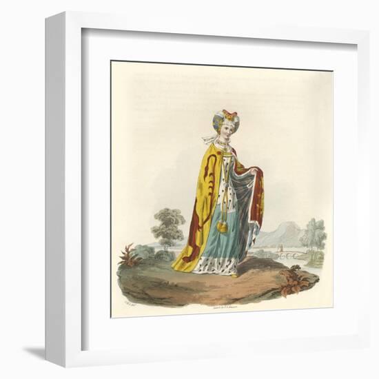 Joyce Lady Tiptoft-Charles Hamilton Smith-Framed Art Print