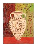 Lotus Pot I-Joyce Lieberman-Framed Art Print