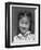 Joyce Yuki Nakamura at Manzanar, 1943-Ansel Adams-Framed Premium Photographic Print