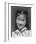 Joyce Yuki Nakamura at Manzanar, 1943-Ansel Adams-Framed Premium Photographic Print