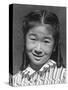 Joyce Yuki Nakamura at Manzanar, 1943-Ansel Adams-Stretched Canvas