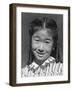 Joyce Yuki Nakamura at Manzanar, 1943-Ansel Adams-Framed Photographic Print