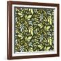 Joyeux Noel Pattern-Yachal Design-Framed Giclee Print