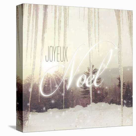 Joyeux Noel-Kimberly Glover-Stretched Canvas