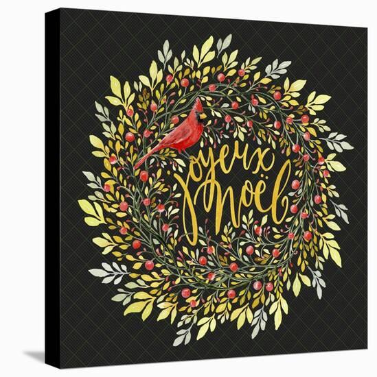 Joyeux Noel-Yachal Design-Stretched Canvas