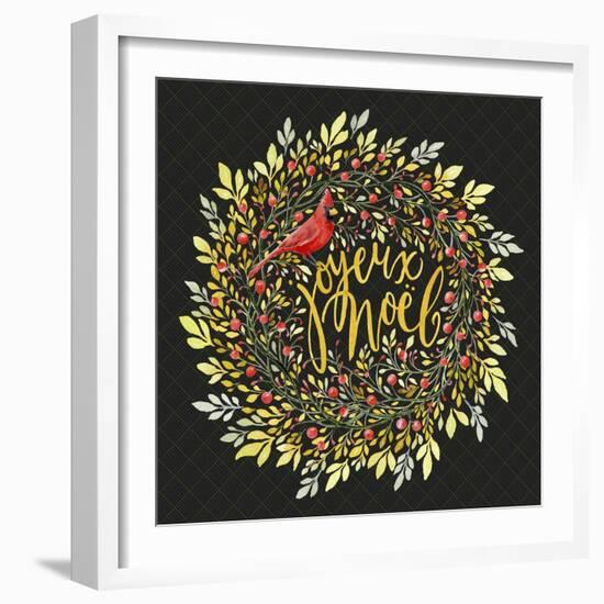 Joyeux Noel-Yachal Design-Framed Giclee Print