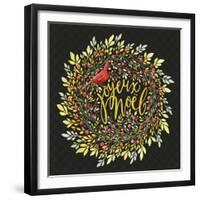 Joyeux Noel-Yachal Design-Framed Giclee Print