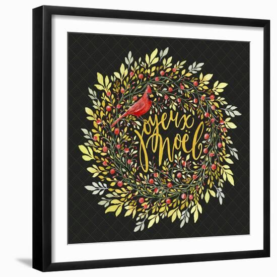 Joyeux Noel-Yachal Design-Framed Giclee Print