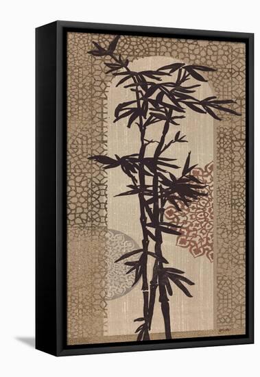 Joyful Bamboo-Bella Dos Santos-Framed Stretched Canvas