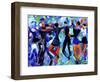 Joyful Dance-Diana Ong-Framed Giclee Print