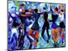 Joyful Dance-Diana Ong-Mounted Giclee Print