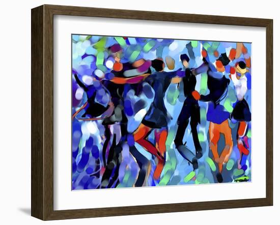 Joyful Dance-Diana Ong-Framed Giclee Print