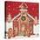 Joyful Gingerbread Village II-Elizabeth Medley-Stretched Canvas