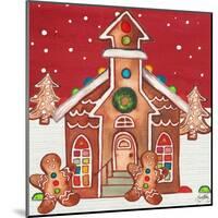 Joyful Gingerbread Village II-Elizabeth Medley-Mounted Art Print