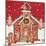 Joyful Gingerbread Village II-Elizabeth Medley-Mounted Art Print