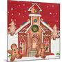 Joyful Gingerbread Village II-Elizabeth Medley-Mounted Art Print