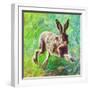 Joyful Hare, 2011-Helen White-Framed Giclee Print