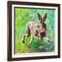 Joyful Hare, 2011-Helen White-Framed Giclee Print