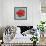 Joyful Hibiscus-Patricia Pinto-Framed Art Print displayed on a wall