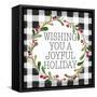 Joyful Holiday Plaid-Lanie Loreth-Framed Stretched Canvas