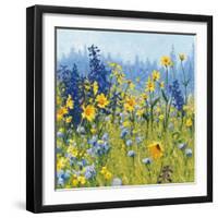 Joyful in July III-Shirley Novak-Framed Art Print