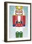 Joyful Nutcracker III-Ryan Fowler-Framed Art Print