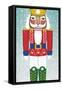 Joyful Nutcracker III-Ryan Fowler-Framed Stretched Canvas