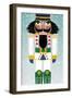 Joyful Nutcracker IV-Ryan Fowler-Framed Art Print