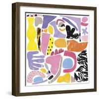 Joyful Play - Bold-Maja Gunnarsdottir-Framed Giclee Print