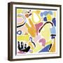 Joyful Play - Bright-Maja Gunnarsdottir-Framed Giclee Print